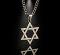 שרשרת מגן דוד לגבר