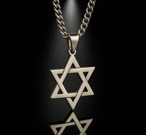 שרשרת מגן דוד לגבר - Lapedera