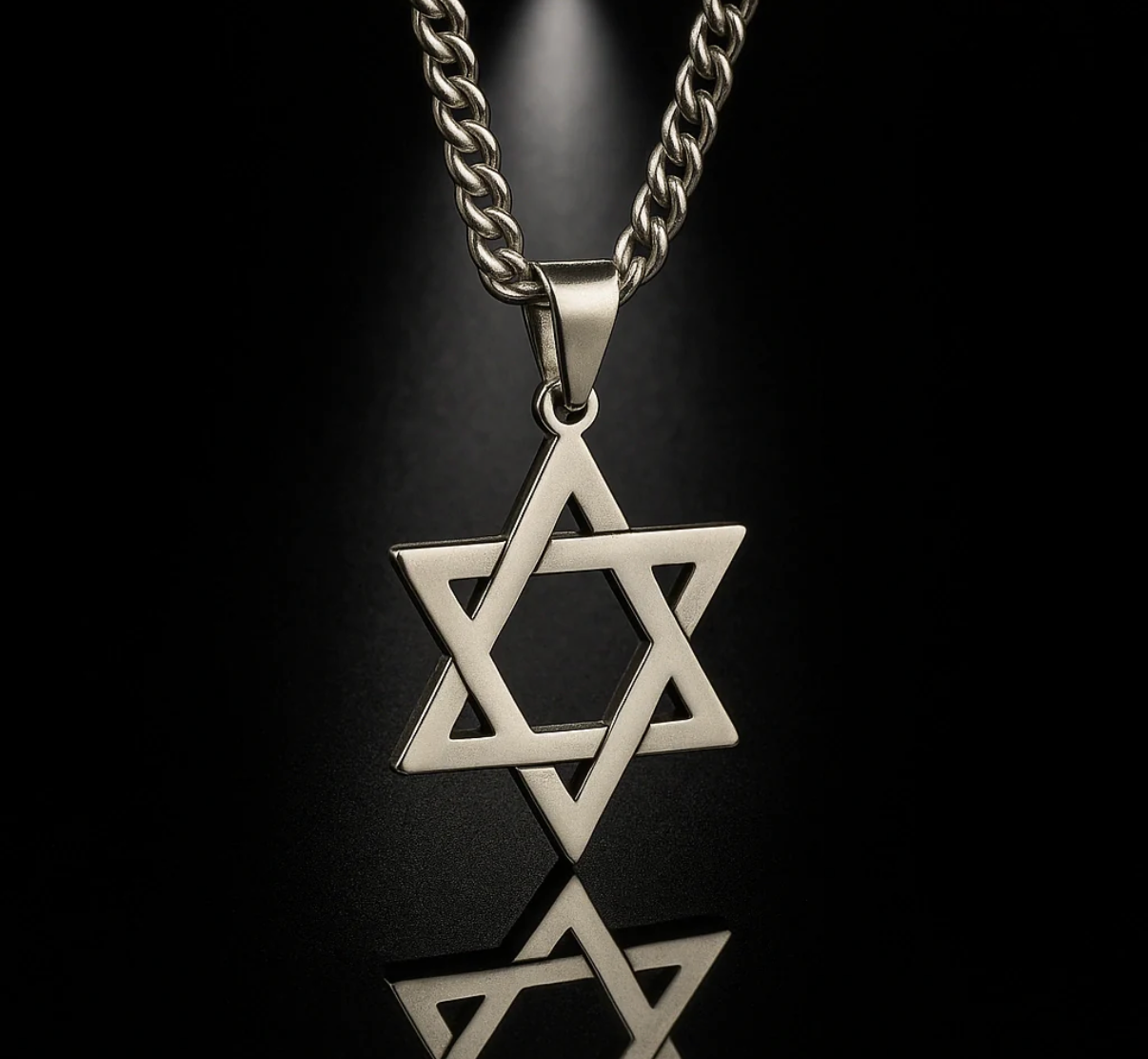 שרשרת מגן דוד לגבר