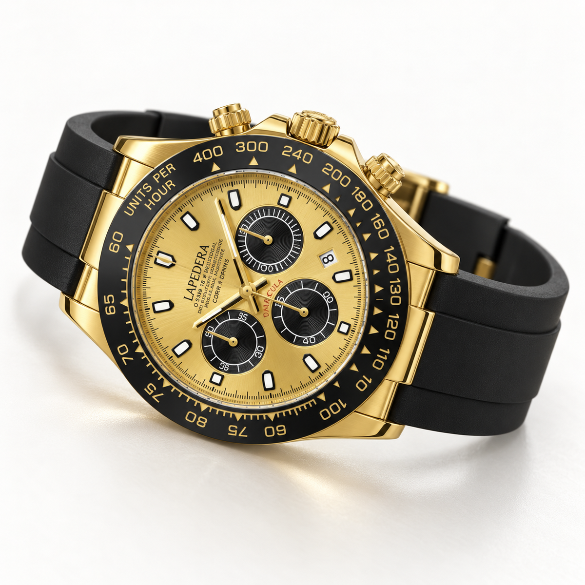 LAPEDERA Monaco — זהב — שעון שוכב